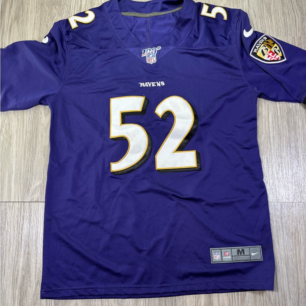 Baltimore Ravens-Ray Lewis On Field Jersey Size M Authentic